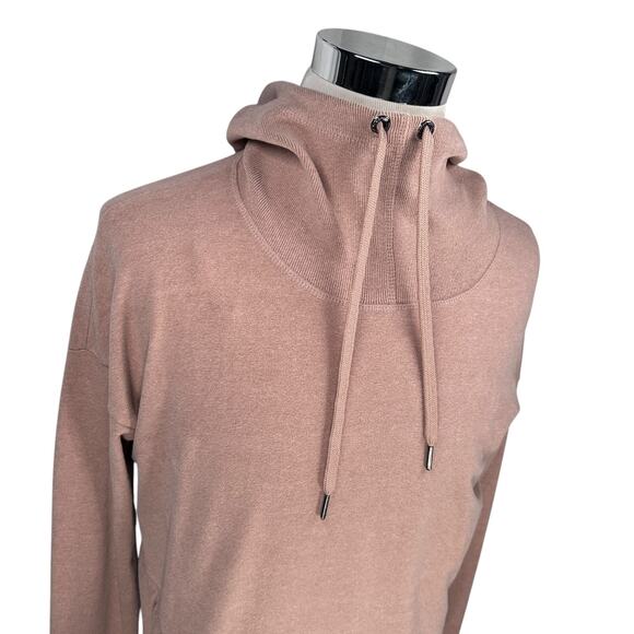 Sweaty Betty Escape Luxe Fleece Hoodie Women's Medium Pale Pink Pullover Active - Picture 2 of 10